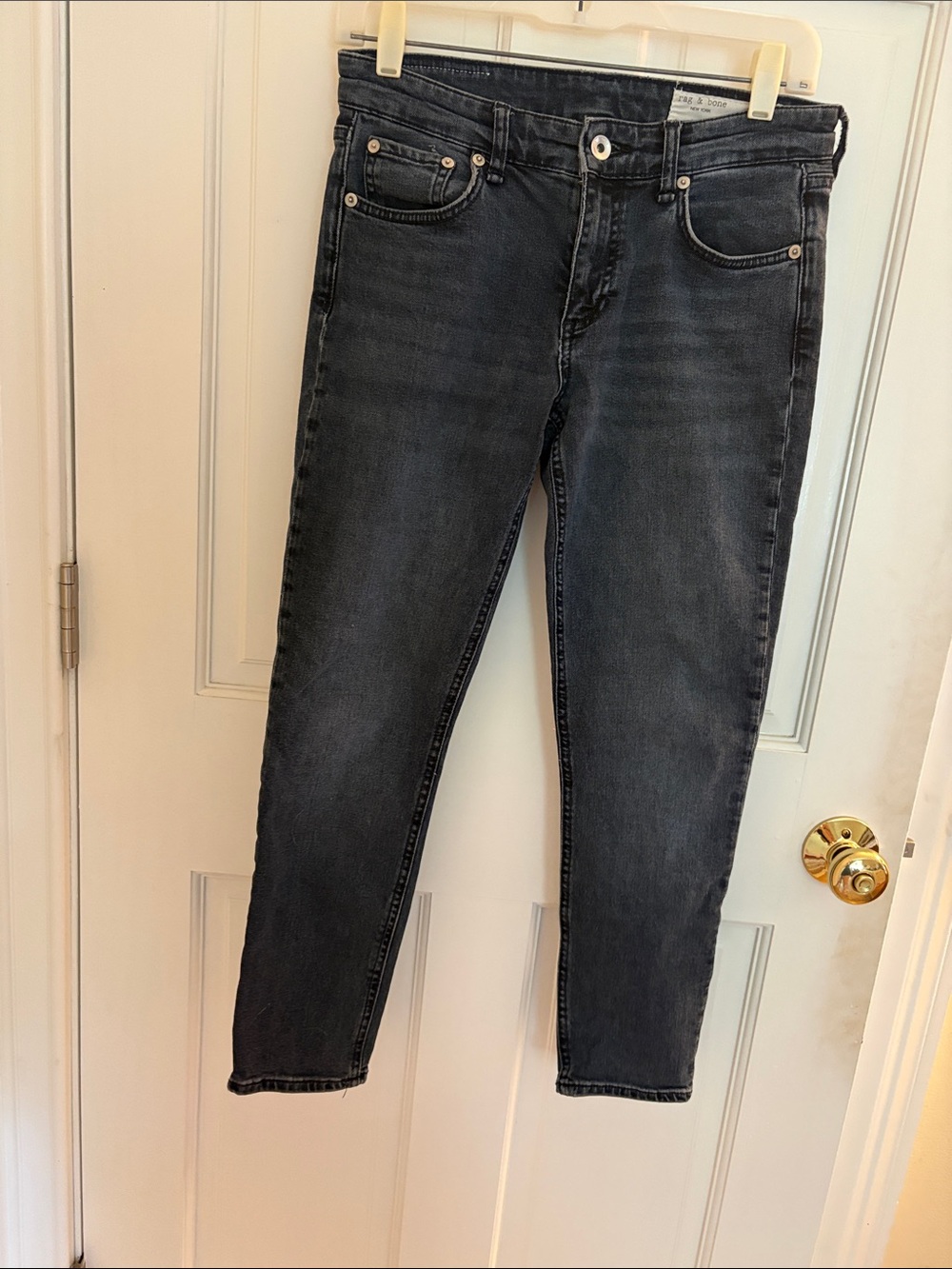 rag & bone Women's Cate mid rise ankle skinny jeans size 25 Dekalb color